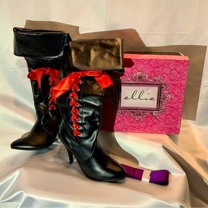 Super sexy Ellie’s “Pirate” Boots 8M